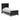 Lanolee Panel Bed - Black / Twin