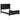 Lanolee Panel Bed - Black / Queen