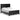 Lanolee Panel Bed - Black / Queen