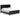 Lanolee Panel Bed - Black / California King