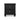 Lanolee Nightstand - Black / 2 Drawer