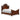 Lavinton Poster Bed - Brown / Queen