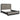 Rowanbeck Upholstered Panel Bed - Gray/Black / King