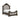 Maylee Upholstered Bed - Dark Brown / Queen