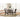 Langwest Round Dining Table and 4 Chairs (Set of 5) - Brown