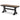 Wildenauer 50" Dining Bench - Brown/Black
