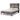 Neilsville Panel Platform Bed - Multi Gray / Full