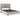 Neilsville Panel Platform Bed - Whitewash / Queen