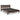Calverson Panel Platform Bed - Mocha / Queen