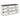Shawburn Dresser - Whitewash/Charcoal Gray / 6 Drawer