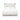 Shawburn Crossbuck Panel Platform Bed - White/Dark Charcoal Gray / Queen