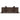Breckington 76" Bookcase - Dark Brown