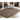 Broox Rug - Natural/Black / 5' x 7'