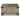 Aldwin Square Coffee Table With Storage - Gray