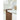 Isanti Round End Table - White/Brown