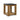 Quentina Rectangular End Table - Light Brown/Black
