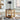 Quentina Rectangular End Table - Light Brown/Black