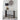 Metro Rectangular Sofa Table - White/Dark Brown