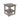 Charina Square End Table - Antique Gray