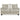 Asanti Loveseat - Fog