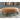 Hollyann Oversized Accent Ottoman - Rust