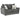 Stairatt Loveseat - Gravel