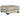 Ardsley Oversized Ottoman - Pewter