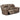 Stoneland Reclining Loveseat with Console - Fossil