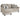 Abney Sofa Chaise - Driftwood