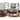 Airdon Rectangular Table (Set of 3) - Bronze Finish