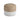 Sweed Valley Pouf - Natural/White