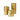 Marisa Candle Holder (Set of 3) - Gold Finish