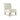 Triptis Accent Chair - Cream/Blue