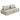 Bales 2-Piece Modular Seating - Taupe