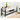 Rhyson Storage Bench - White