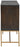 Elinmore Accent Cabinet - Brown/Gold Finish