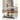 Chaseton Bar Cart - Clear/Silver Finish