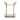 Tarica Bar Cart - Cream/Gold Finish