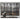 Philyra Wall Art - Black/Orange/Silver