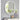 Brocky Round Accent Mirror - White