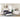 Gerridan Dresser and Mirror - White/Gray / 6 Drawer