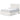 Gerridan Panel Bed - White/Gray / Queen