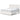 Gerridan Panel Bed - White/Gray / King