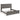 Bronyan Panel Bed - Dark Gray / King