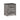 Bronyan Nightstand - Dark Gray / 2 Drawer