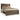 Juararo Panel Bed - Dark Brown / Queen