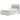 Altyra Upholstered Storage Bed - White / Queen