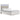 Altyra Upholstered Storage Bed - White / Queen
