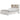 Altyra Panel Bookcase Bed - White / Queen