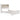 Altyra Panel Bookcase Bed - White / Queen